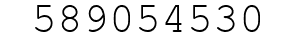 Number 589054530.