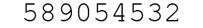 Number 589054532.