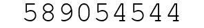 Number 589054544.