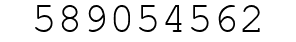 Number 589054562.