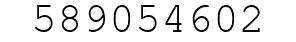 Number 589054602.