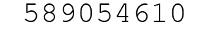 Number 589054610.