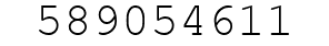 Number 589054611.