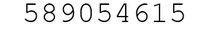 Number 589054615.