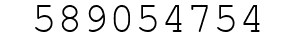 Number 589054754.