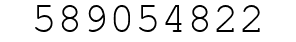 Number 589054822.