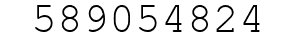 Number 589054824.