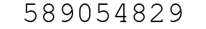 Number 589054829.