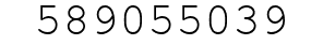 Number 589055039.