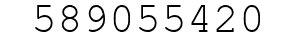 Number 589055420.