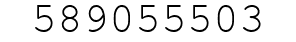 Number 589055503.