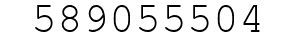 Number 589055504.