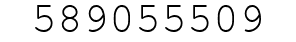 Number 589055509.