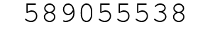 Number 589055538.