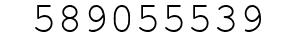 Number 589055539.