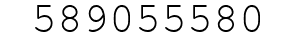 Number 589055580.