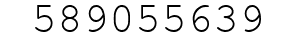 Number 589055639.