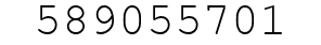 Number 589055701.