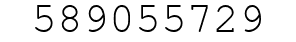 Number 589055729.