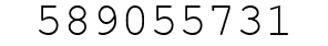 Number 589055731.
