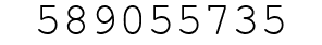 Number 589055735.