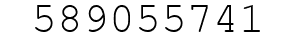 Number 589055741.