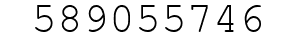 Number 589055746.