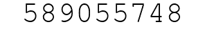 Number 589055748.