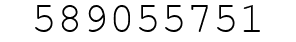 Number 589055751.