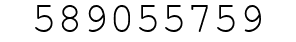 Number 589055759.