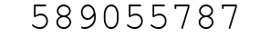 Number 589055787.