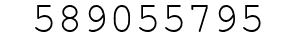 Number 589055795.