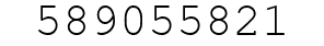 Number 589055821.