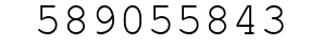 Number 589055843.