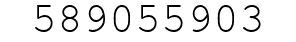 Number 589055903.