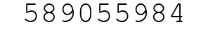 Number 589055984.