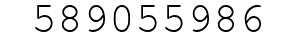 Number 589055986.