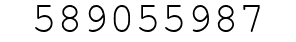 Number 589055987.