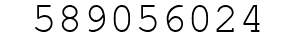 Number 589056024.