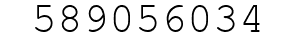 Number 589056034.
