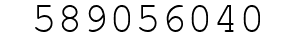 Number 589056040.