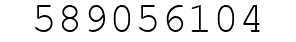 Number 589056104.