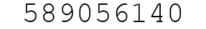 Number 589056140.