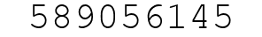 Number 589056145.