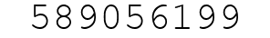 Number 589056199.