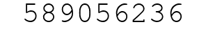 Number 589056236.