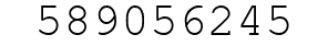 Number 589056245.