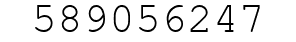 Number 589056247.