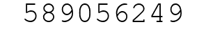 Number 589056249.