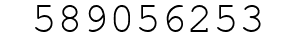 Number 589056253.